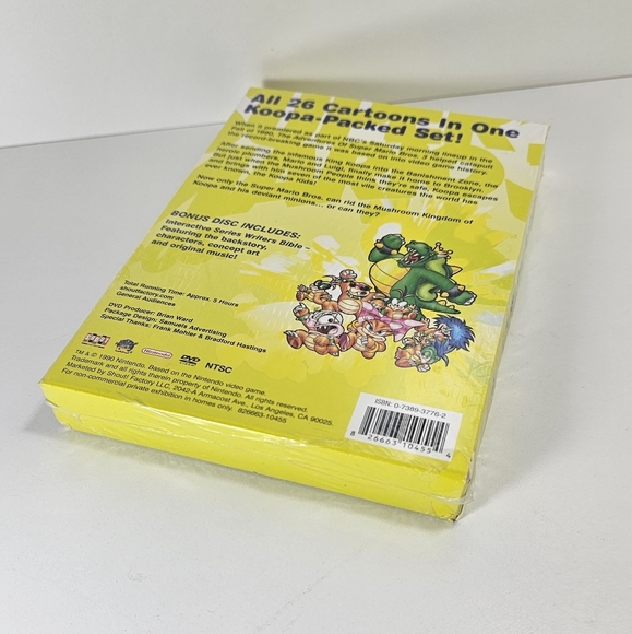 Adventures Of Super Mario Bros 3 - The Complete Series  (DVD, 2007, 3-Disc Set) - Picture 5 of 6